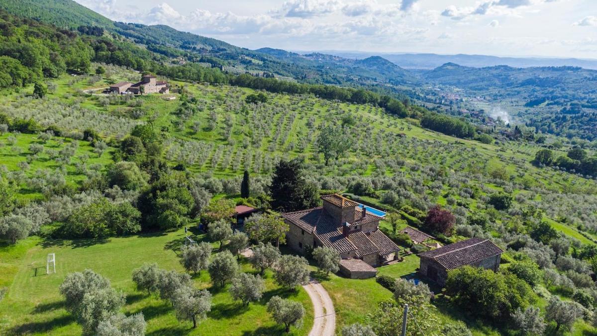Villa Riflessi Di Fiesole - Piscina - Vista Firenze Eksteriør billede