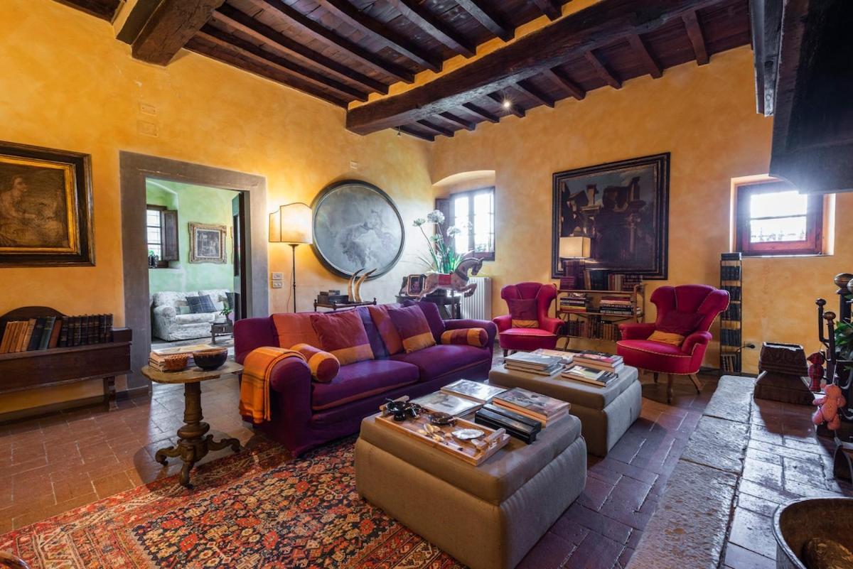 Villa Riflessi Di Fiesole - Piscina - Vista Firenze Eksteriør billede